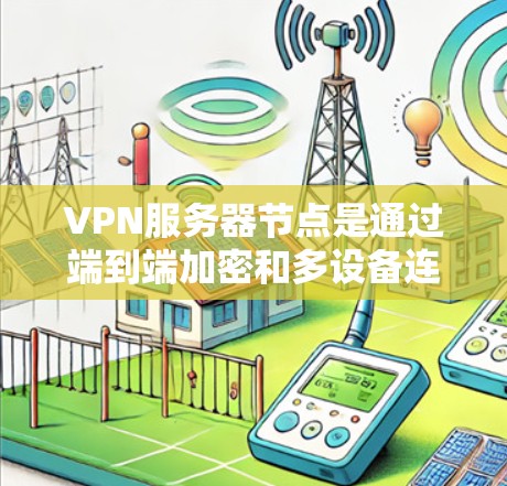 VPN服务器节点是通过端到端加密和多设备连接的技术，确保用户和企业的数据在互联网上传输时的安全和隐私。以下是VPN服务器节点的详细分析