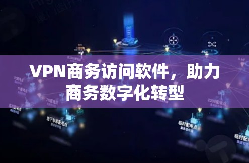 VPN商务访问软件，助力商务数字化转型