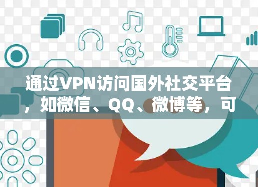通过VPN访问国外社交平台，如微信、QQ、微博等，可以保护用户的数据安全。以下是详细的步骤指南