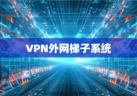 VPN外网梯子系统