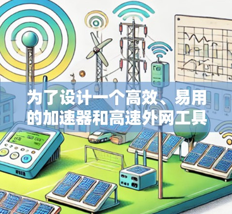 为了设计一个高效、易用的加速器和高速外网工具，我们可以按照以下步骤进行规划