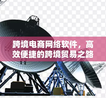 跨境电商网络软件，高效便捷的跨境贸易之路