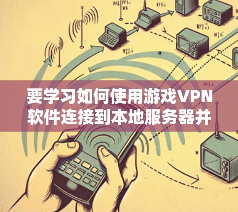 要学习如何使用游戏VPN软件连接到本地服务器并进行游戏，可以按照以下步骤进行