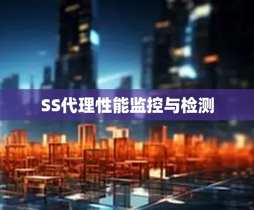 SS代理性能监控与检测