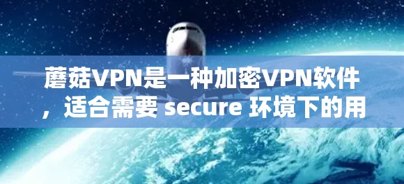 蘑菇VPN是一种加密VPN软件，适合需要 secure 环境下的用户。以下是使用蘑菇VPN的步骤