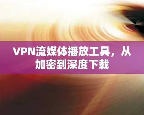 VPN流媒体播放工具，从加密到深度下载