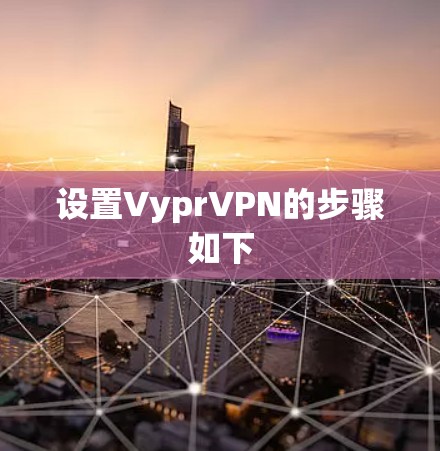 设置VyprVPN的步骤如下