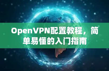 OpenVPN配置教程，简单易懂的入门指南