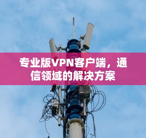 专业版VPN客户端，通信领域的解决方案