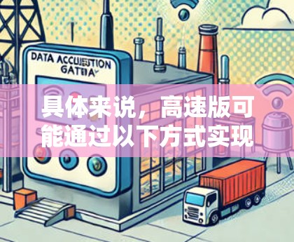 具体来说，高速版可能通过以下方式实现优化