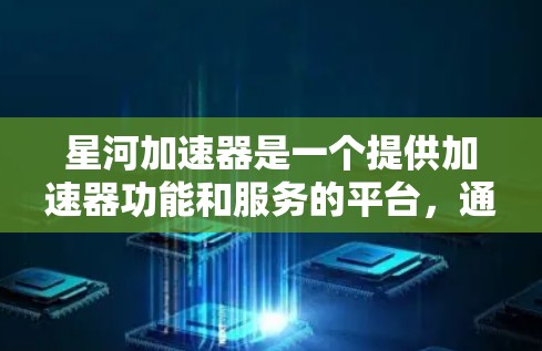 星河加速器是一个提供加速器功能和服务的平台，通常可以通过以下几个途径访问其官网