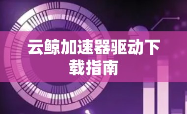 云鲸加速器驱动下载指南